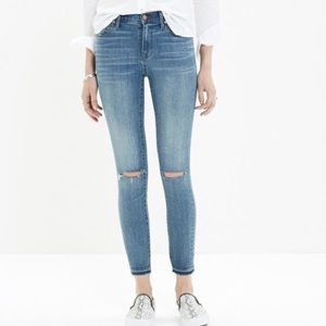 Madewell 9” HR jeans